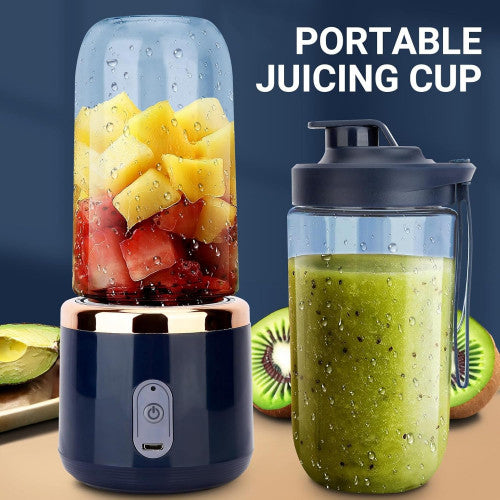 Licuadora Portátil USB 6 Cuchillas de alta potencia | Batidos y Smoothies en Cualquier Lugar