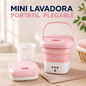 Mini Lavadora Portátil Plegable USB | Ideal para Ropa de Bebé, Ropa Interior y Viajes