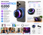 Mini Altavoz Magnético G200 con Luces RGB