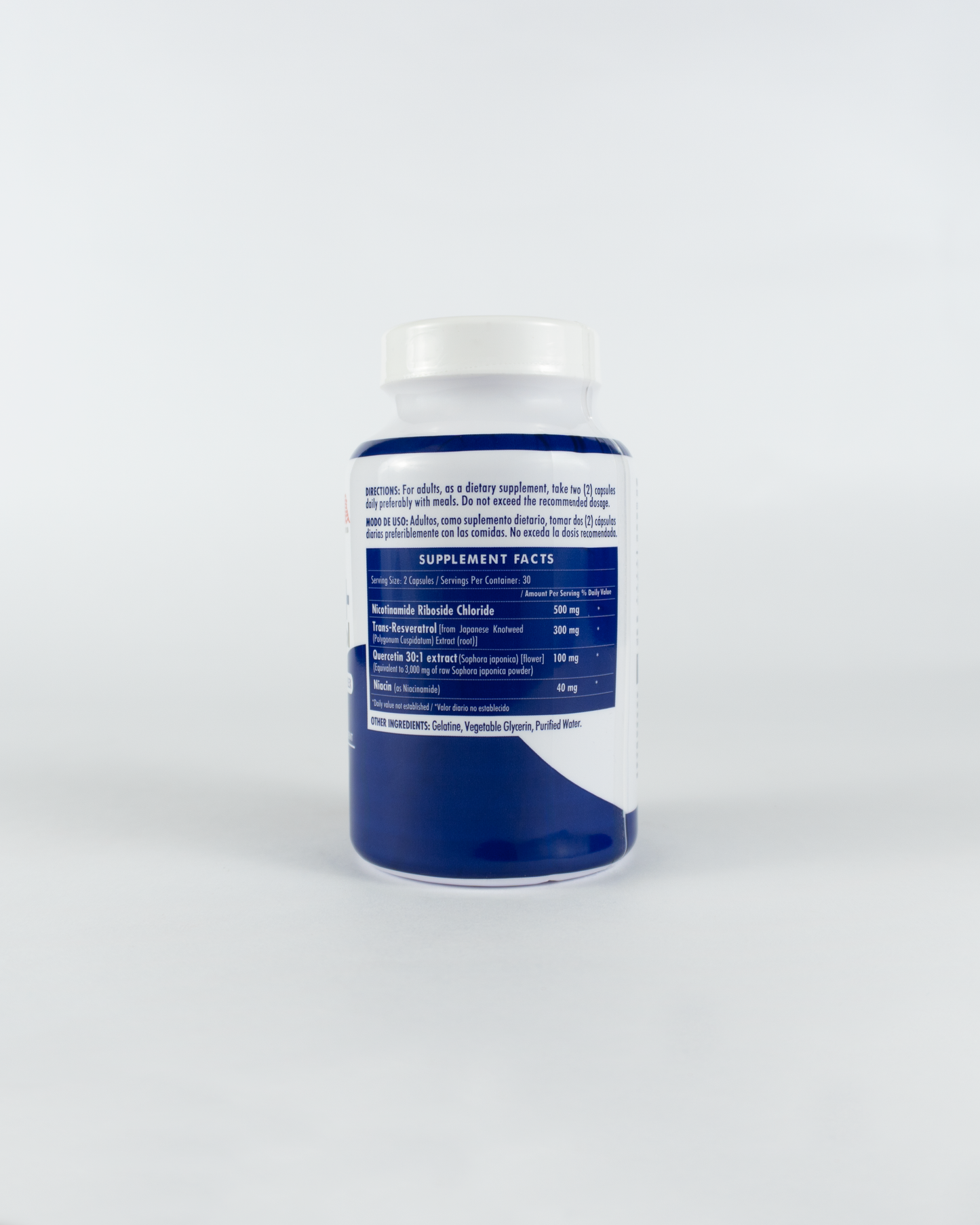 🧬 Cápsulas NAD+ con Resveratrol