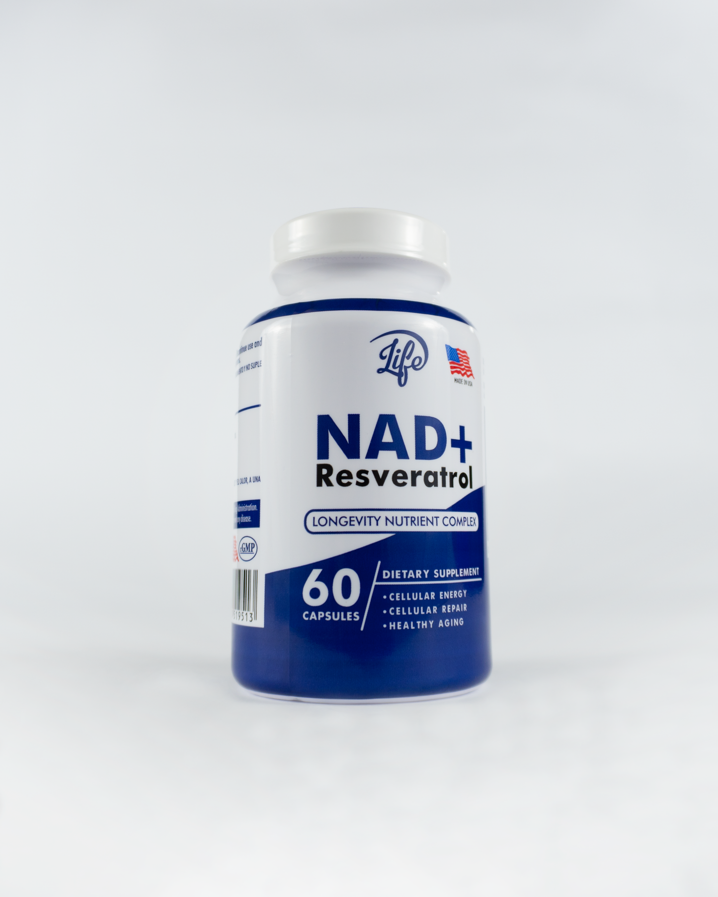 🧬 Cápsulas NAD+ con Resveratrol
