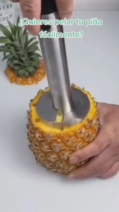 Pelador de Piña de Acero Inoxidable | Fácil, Rápido y Práctico